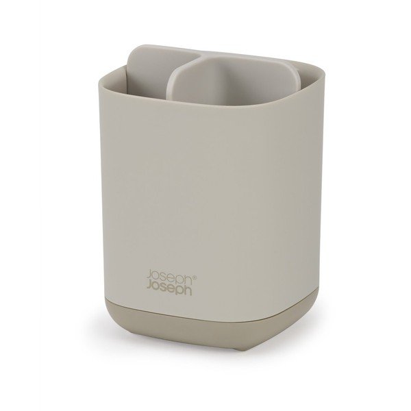 Portaspazzolino verticale beige in plastica EasyStore – Joseph Joseph