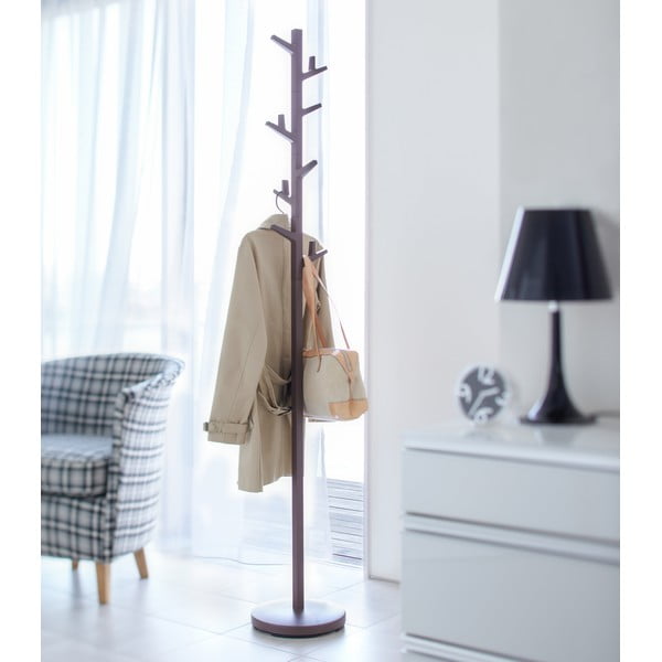 Gancio in metallo marrone Branch - YAMAZAKI-image-1