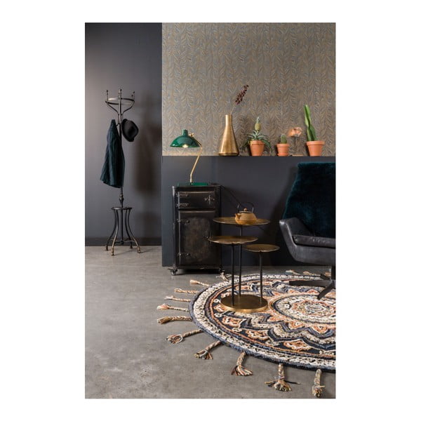 Tappeto fatto a mano , Ø 170 cm Pix - Dutchbone-image-3