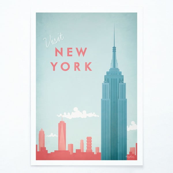 Poster , A2 New York - Travelposter