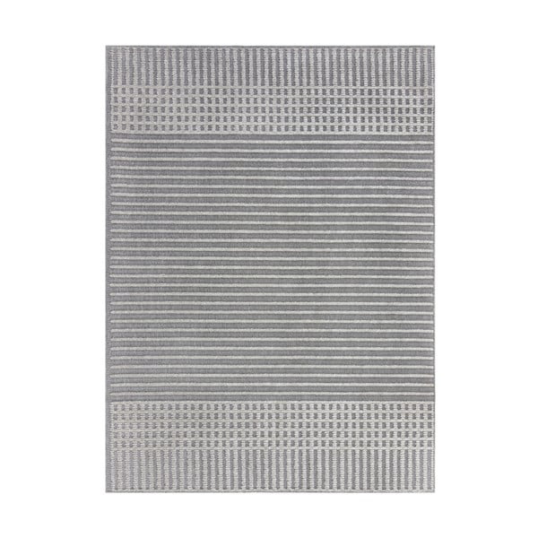 Tappeto in ciniglia lavabile grigio 200x320 cm Elton - Flair Rugs-image-2