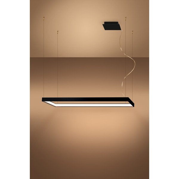 Lampadario LED nero in metallo TUULA – Thoro-image-2