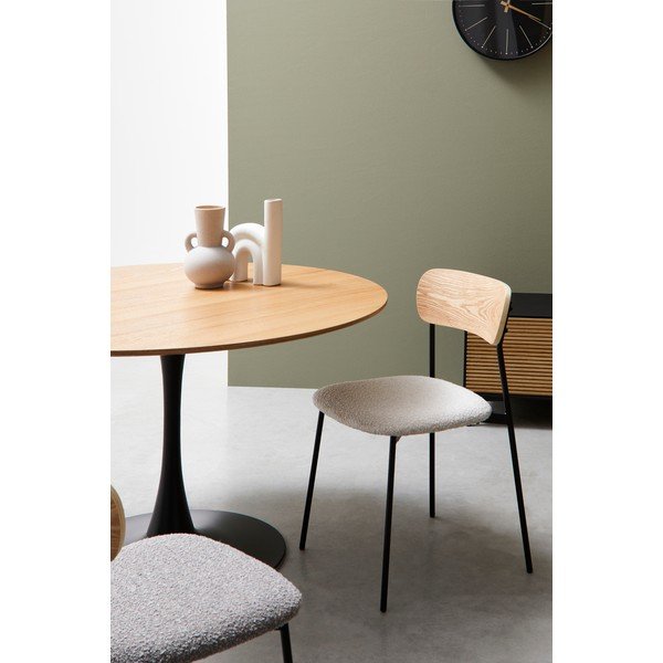 Tavolo da pranzo rotondo in metallo ø 120 cm Bloom – Yes Everyday-image-3