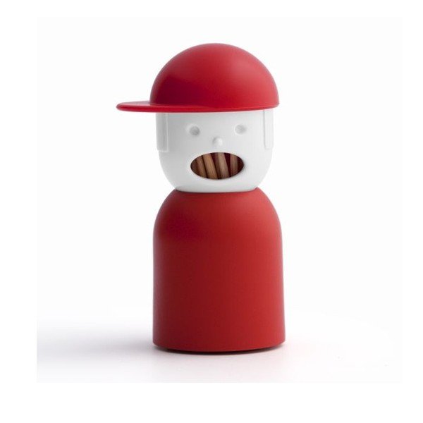 Porta stuzzicadenti rosso &CO Picky Boy - Qualy