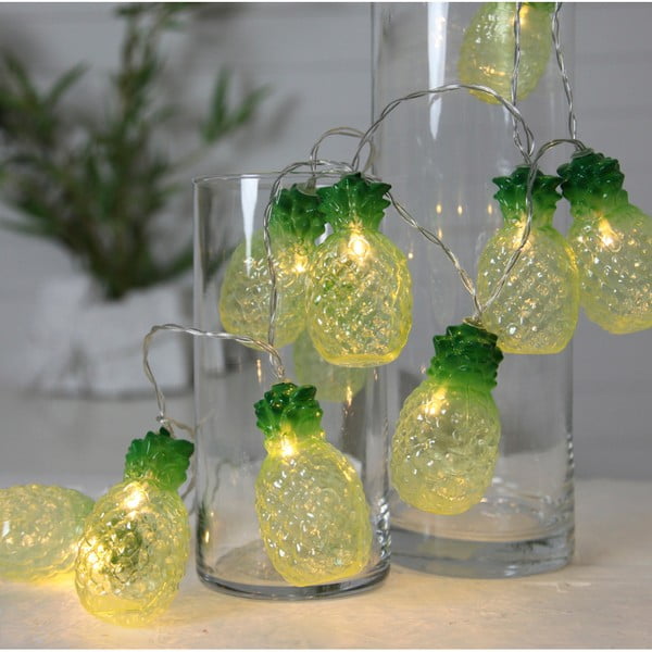 Catena luminosa Party Pineapple LED, lunghezza 1,8 m Party Lights Pineapples - Star Trading