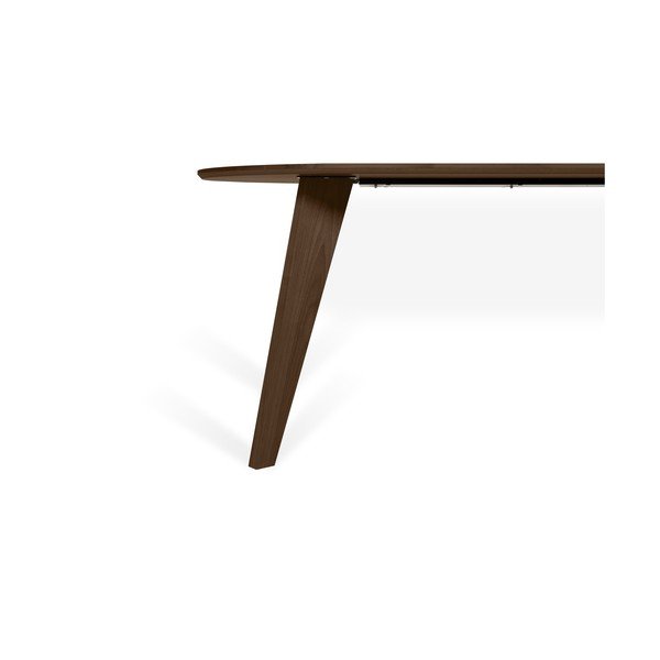 Tavolo da pranzo con piano in legno di noce 180x100 cm Lago - TemaHome-image-4