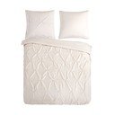 Set lenzuola letto matrimoniale in microfibra crema 200x220 cm Pure Elegance - Good Morning