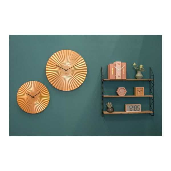 Orologio di colore oro, ø 40 cm Sensu - Karlsson-image-1