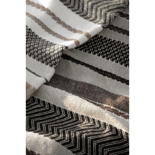 Coperta marrone in misto cotone 140x180 cm Luxor – Euromant-image-1