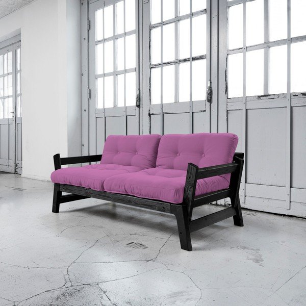 Variabilní pohovka Karup Step Black/Taffy Pink