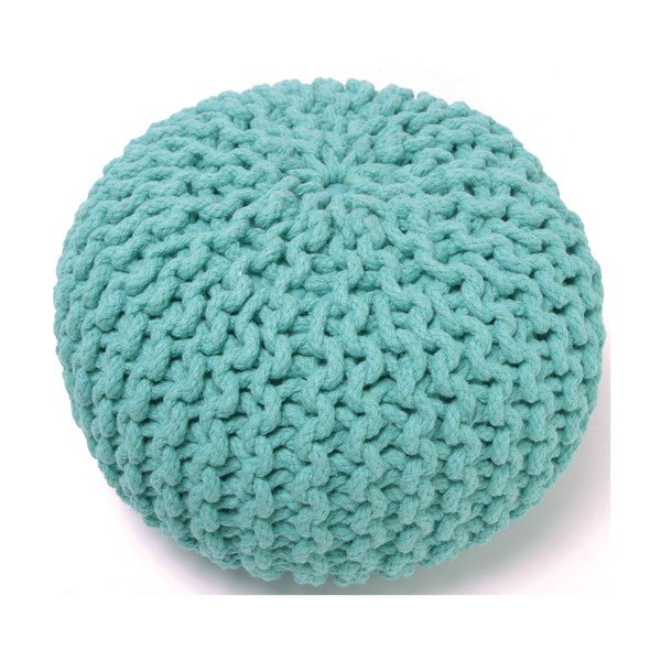 Pouf blu per bambini fatto a mano Lili - Nattiot-image-1