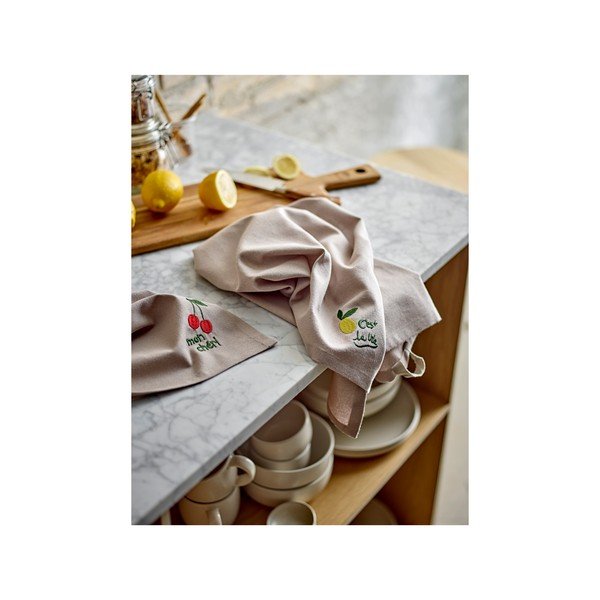 Set di strofinacci in cotone 2 pz 50x70 cm Bistro – Södahl-image-1