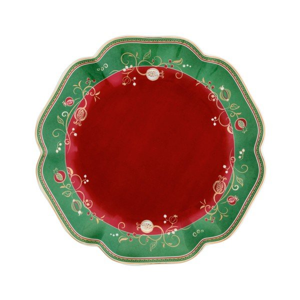 Piatto da portata con motivo natalizio , ⌀ 31 cm Tempo di Festa - Brandani