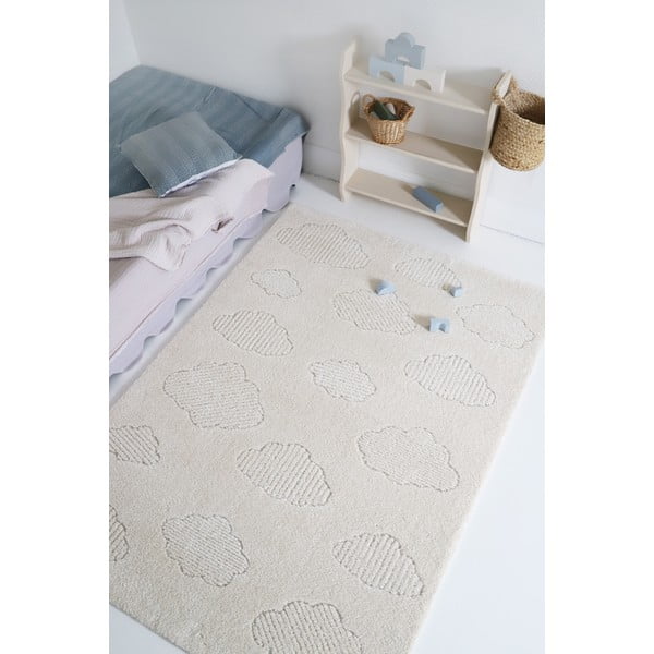 Tappeto per bambini color crema 140x200 cm Nouby M – Nattiot-image-3
