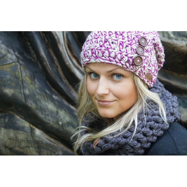 Cappello lavorato a mano all'uncinetto Nature Mix - DOKE-image-4