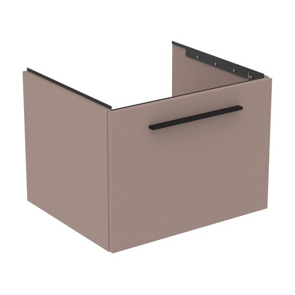 Mobile per lavabo grigio e beige a sospensione 60x44 cm i.Life B - Ideal Standard-image-1
