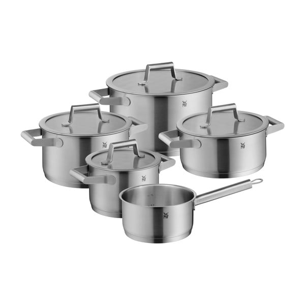 Set di pentole in acciaio inox 9 pezzi Comfort Line - WMF