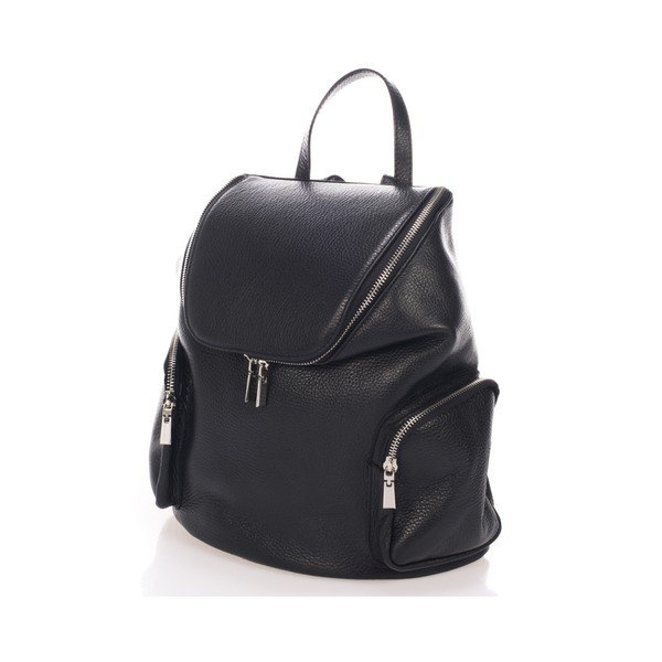 Zaino in pelle nera Mardi - Lisa Minardi-image-2