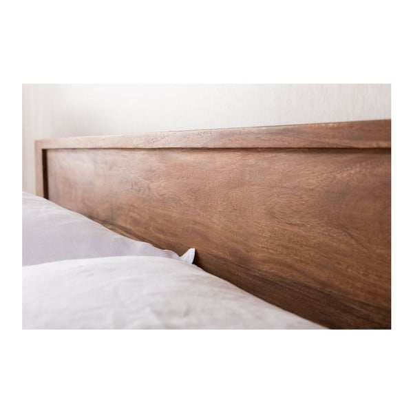 Letto in legno esotico, 160 x 200 cm Authentico Bett - Kare Design-image-1