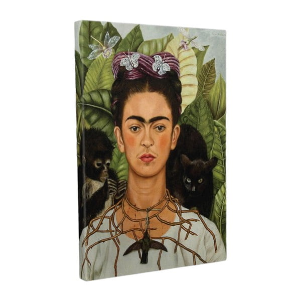 Riproduzione murale su tela, 30 x 40 cm Frida Kahlo - Wallity-image-2