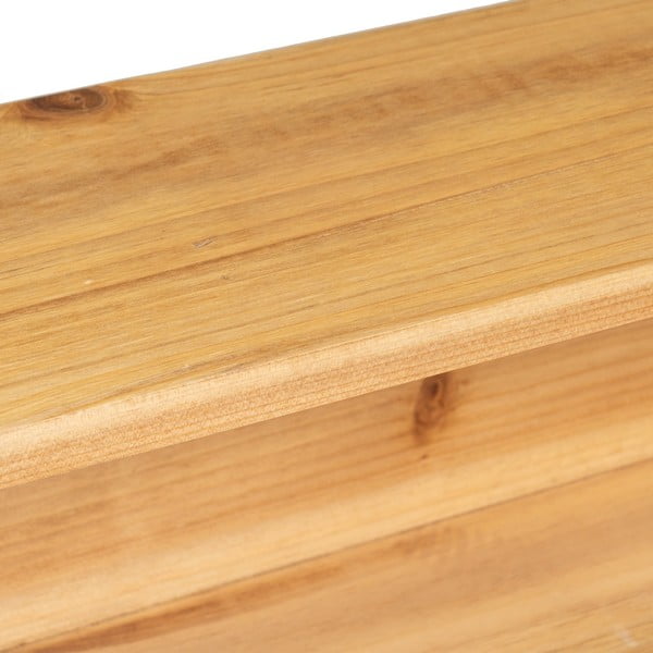 Mensola per quadri in legno di pioppo in colore naturale 60 cm Aspen - Casa Selección-image-4