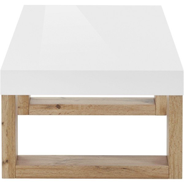 Tavolino bianco 60x120 cm Solid - Støraa-image-2