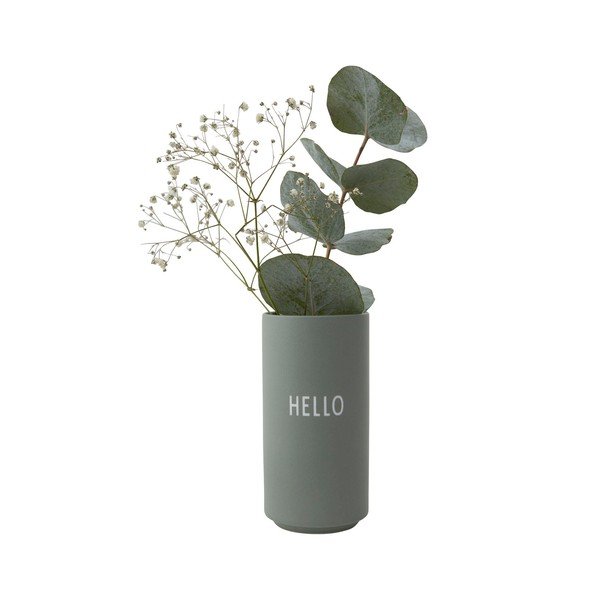 Vaso in porcellana verde Favourite - Design Letters-image-2