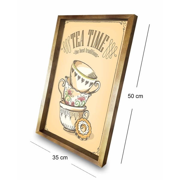 Dipinto 35x50 cm Tea Time - Wallity-image-1