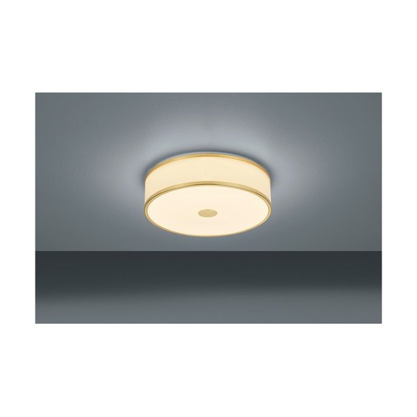 Apparecchio LED a soffitto di colore oro, ø 40 cm Agento - Trio-image-1