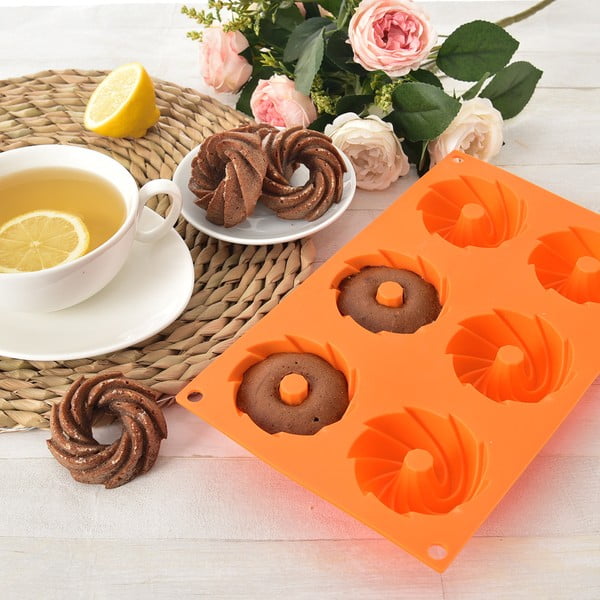 Stampo da forno in silicone per ciambelle 17x28 cm – Orion-image-3