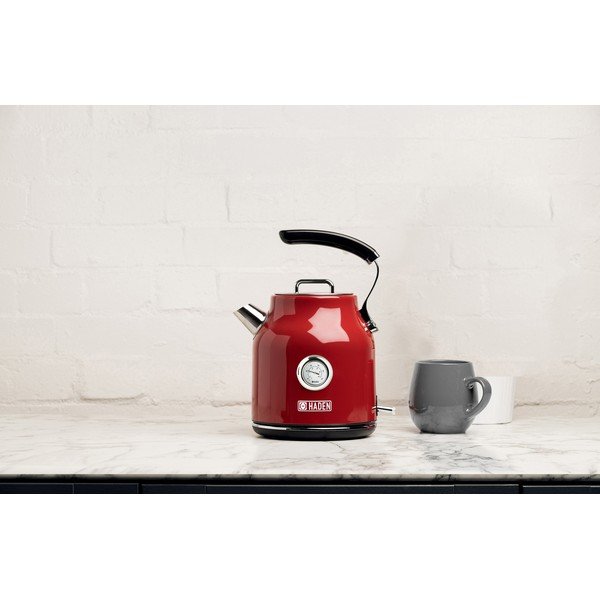 Bollitore rosso 1,7 l Dorset Putty - Haden-image-2