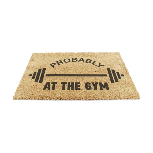 Zerbino in fibre di cocco 40x60 cm Probably At The Gym – Artsy Doormats