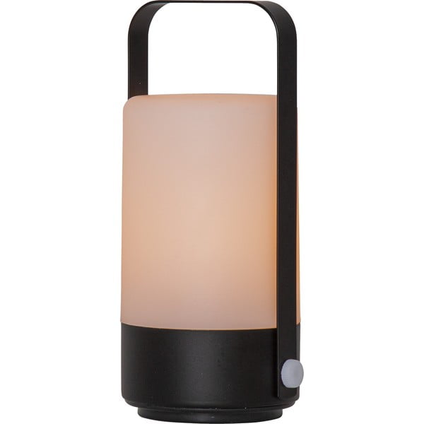 Lanterna LED nera e beige, altezza 19 cm Flame - Star Trading