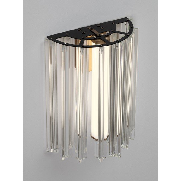 Lampada da parete LED color ottone in vetro Nol – Nova Luce-image-2