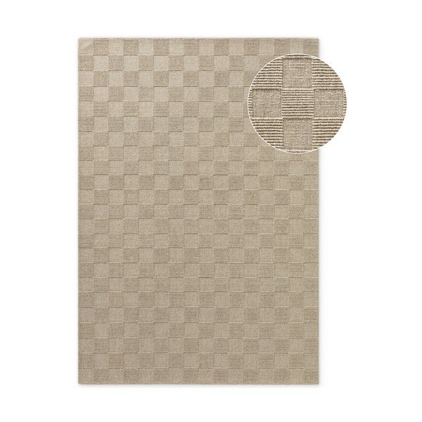 Tappeto beige in lana tessuto a mano 120x170 cm Scala – Villeroy&Boch