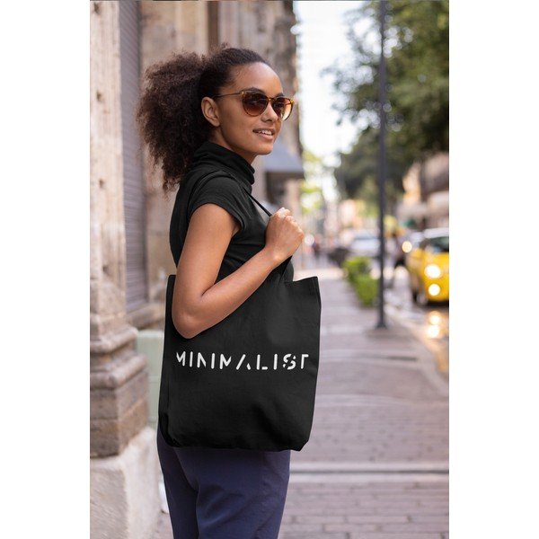 Borsa in tessuto nero - Kate Louise-image-2