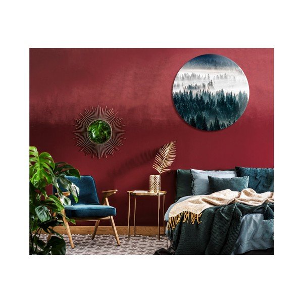 Decorazione da parete Anello Forest Mist, ø 70 cm - Styler-image-1