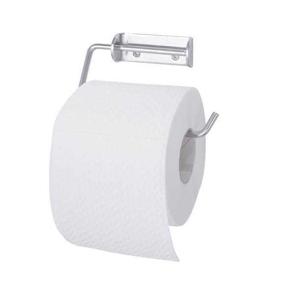 Porta carta igienica a parete in acciaio inox Simple - Wenko