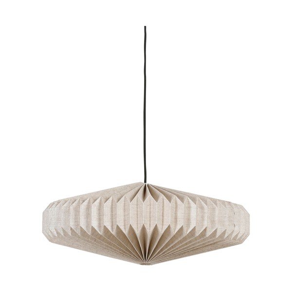 Lampada a sospensione crema 56x56 cm Fontelo - Côté Table-image-2