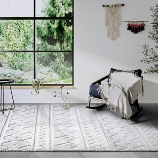 Tappeto color crema 80x120 cm Itinerance Cream White - Elle Decoration