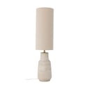 Lampada da terra color crema con paralume in tessuto (altezza 113 cm) Linetta - Bloomingville