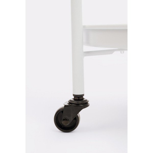 Tavolino da servizio in acciaio ø 44,5 cm Austin – Bizzotto-image-3