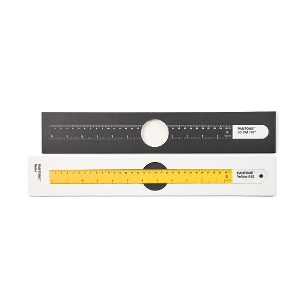 Righello Yellow 012 - Pantone