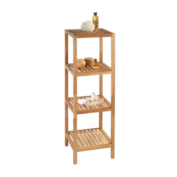 Scaffale da bagno in legno di noce 36x112 cm Norway - Wenko-image-1