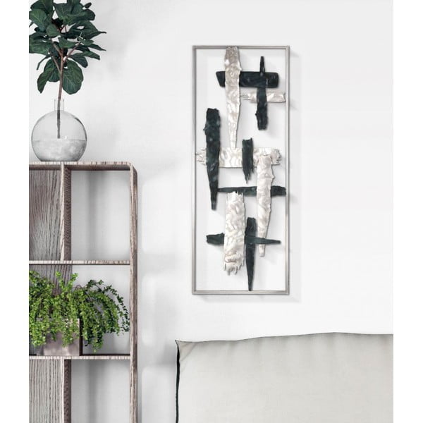 Decorazione da parete in metallo 29x74 cm New Art - Mauro Ferretti-image-1