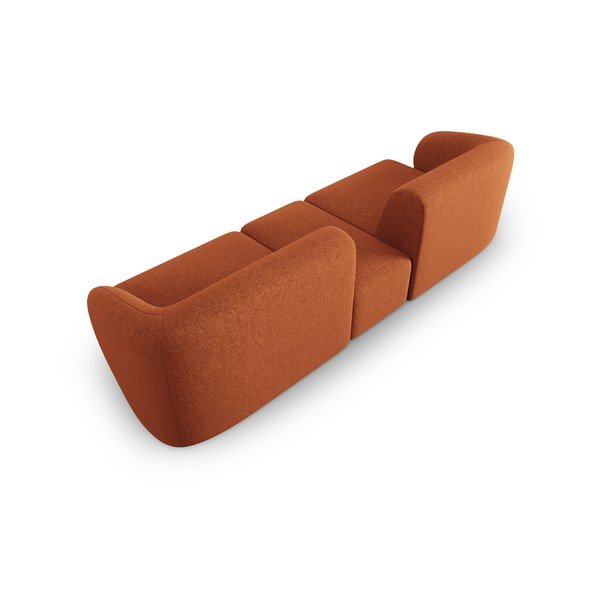 Divano arancione 239 cm Shane - Micadoni Home-image-3