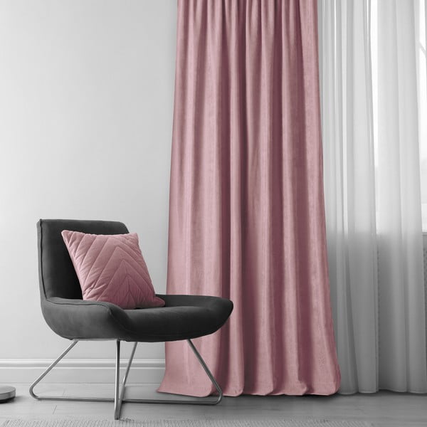 Tenda rosa 140x270 cm Milana - Homede-image-1