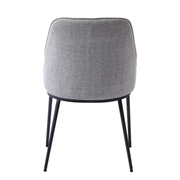 Sedie da pranzo grigie in set di 2 Meridian - Unique Furniture-image-3
