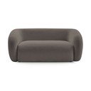 Divano grigio tortora con rivestimento in ciniglia 160 cm Celine – Bobochic Paris