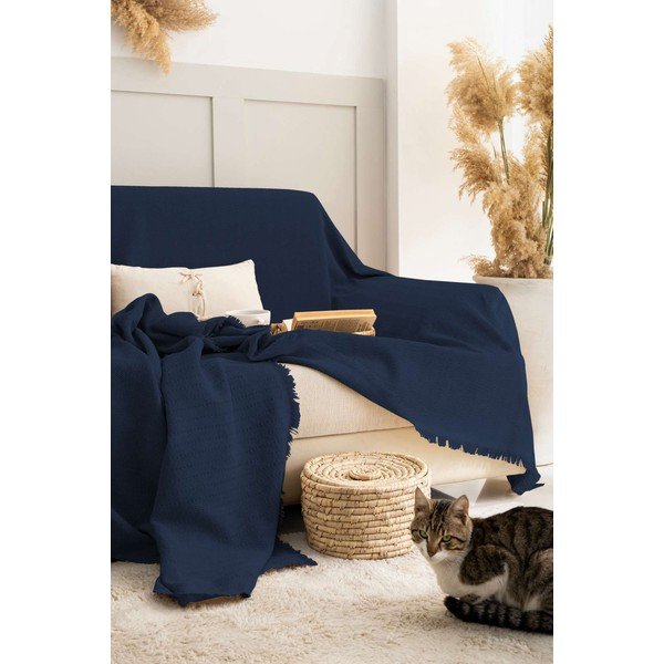 Copridivano blu scuro 300 cm Rio  – Mijolnir-image-2